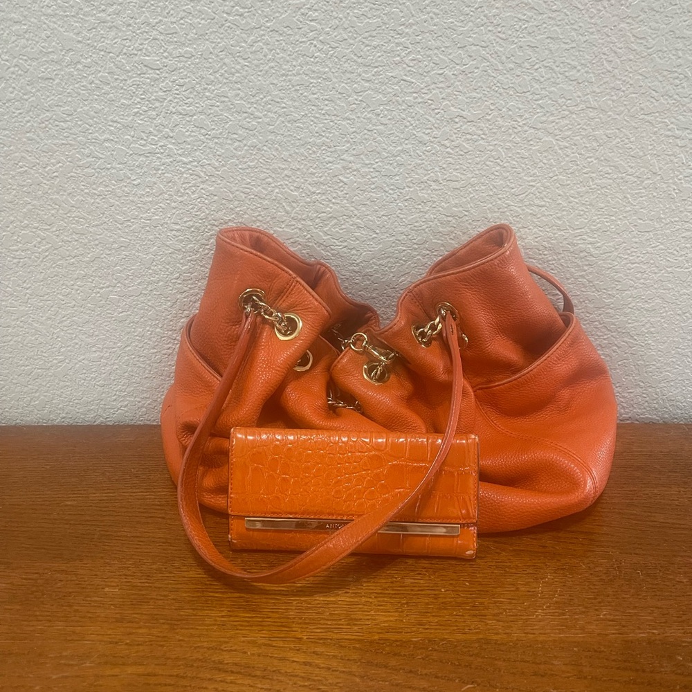 Michael Kors Bag with Matching Antonio Melani Wallet